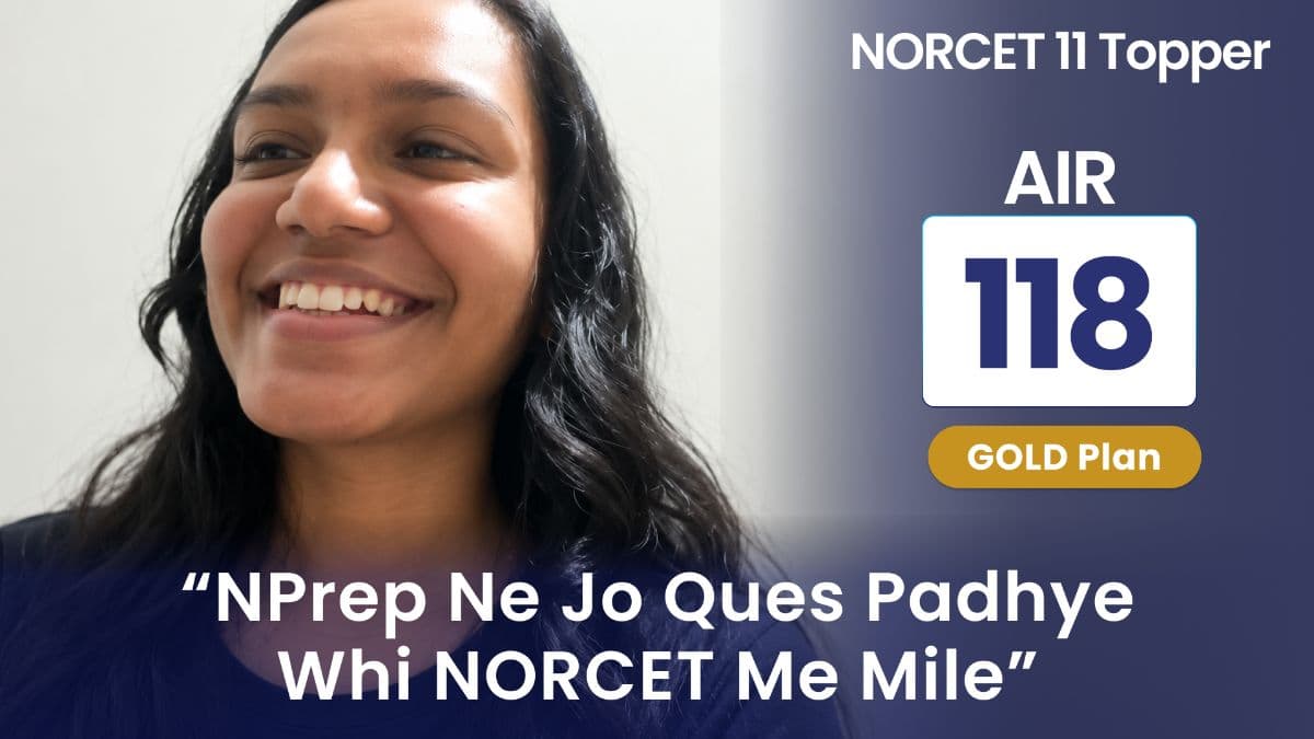 NORCET 11 AIR 118: Anet Cracked It From Kerala in English