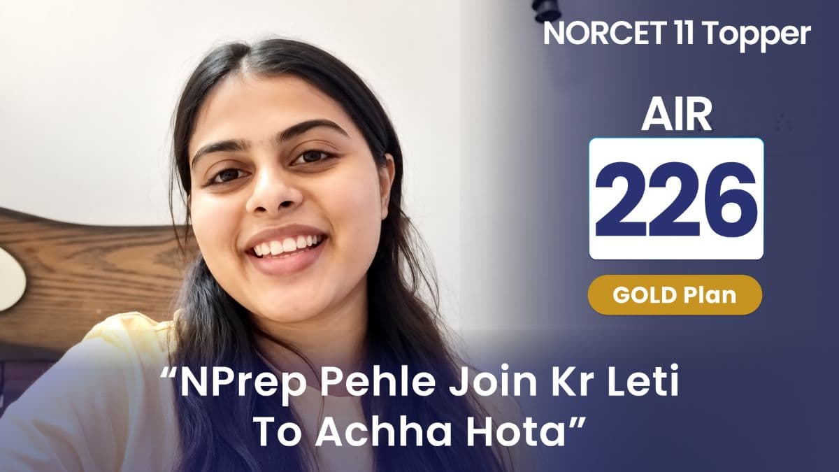 NORCET 11 AIR 226: From AIIMS Student to Nursing Officer