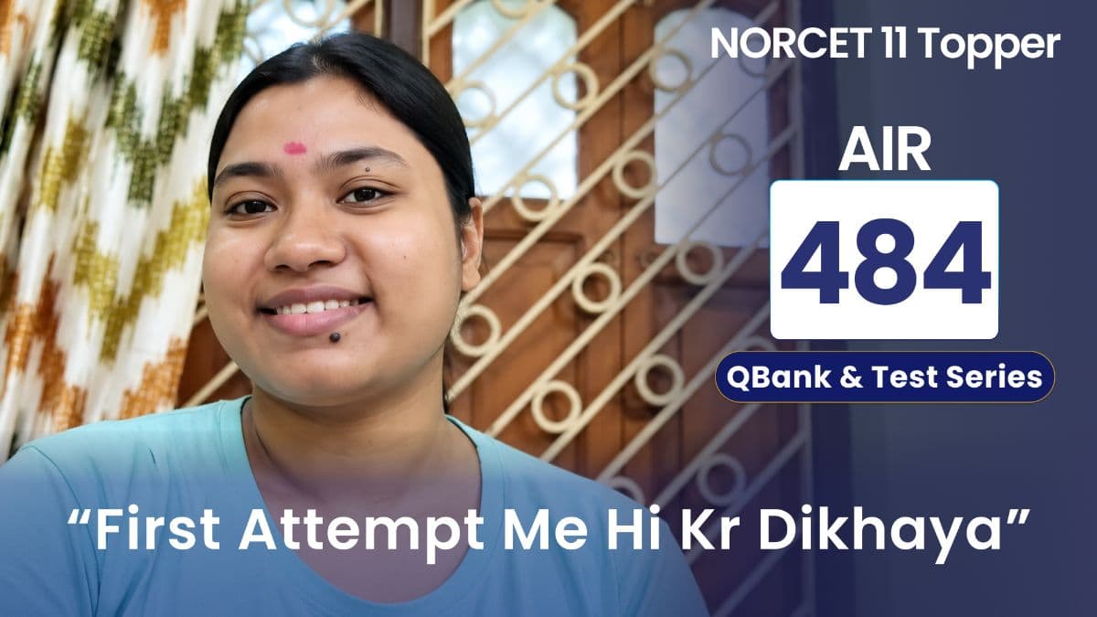 NORCET 11 AIR 484: Only 136 Questions Attempted, Still Topped